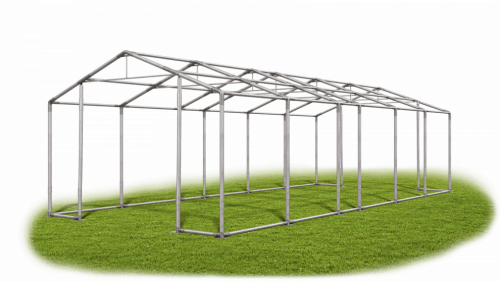 Skladový stan 4x11x3m střecha PVC 580g/m2 boky PVC 500g/m2 konstrukce ZIMA