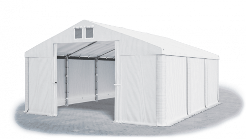 Skladový stan 5x6x2m střecha PVC 560g/m2 boky PVC 500g/m2 konstrukce LÉTO