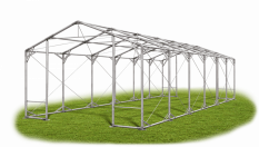 Skladový stan 8x12x2,5m strecha PVC 560g/m2 boky PVC 500g/m2 konštrukcia POLÁRNA PLUS