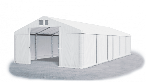 Skladový stan 6x11x2m střecha PVC 580g/m2 boky PVC 500g/m2 konstrukce LÉTO