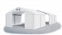Skladový stan 5x18x2m střecha PVC 560g/m2 boky PVC 500g/m2 konstrukce LÉTO
