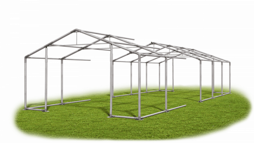 Skladový stan 8x16x2m střecha PVC 620g/m2 boky PVC 620g/m2 konstrukce ZIMA