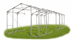 Skladový stan 5x22x3,5m střecha PVC 560g/m2 boky PVC 500g/m2 konstrukce POLÁRNÍ PLUS