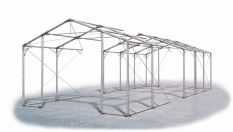 Skladový stan 5x40x3m strecha PVC 620g/m2 boky PVC 620g/m2 konštrukcia POLÁRNA