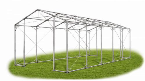 Skladový stan 4x10x3,5m strecha PVC 620g/m2 boky PVC 620g/m2 konštrukcia POLÁRNA