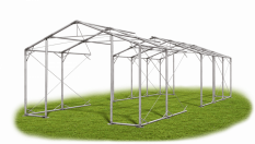Skladový stan 5x18x2,5m střecha PVC 560g/m2 boky PVC 500g/m2 konstrukce POLÁRNÍ