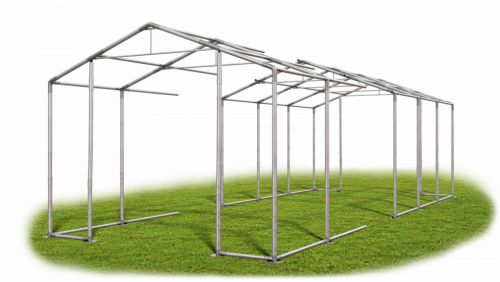 Skladový stan 8x19x3,5m střecha PVC 580g/m2 boky PVC 500g/m2 konstrukce ZIMA