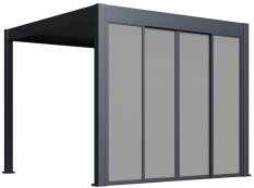 Posuvná zástena pre bioklimatickú pergolu