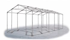 Skladový stan 4x10x4m střecha PVC 620g/m2 boky PVC 620g/m2 konstrukce ZIMA