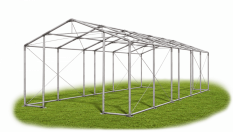 Skladový stan 5x11x2,5m střecha PVC 580g/m2 boky PVC 500g/m2 konstrukce ZIMA PLUS