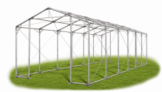 Skladový stan 6x12x4m strecha PVC 560g/m2 boky PVC 500g/m2 konštrukcia POLÁRNA