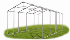 Skladový stan 5x8x4m strecha PVC 560g/m2 boky PVC 500g/m2 konštrukcia ZIMA