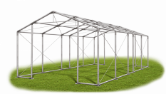 Skladový stan 6x9x2,5m střecha PVC 580g/m2 boky PVC 500g/m2 konstrukce ZIMA PLUS