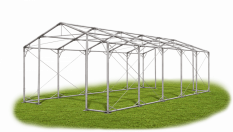 Skladový stan 4x10x2,5m strecha PVC 620g/m2 boky PVC 620g/m2 konštrukcia POLÁRNA
