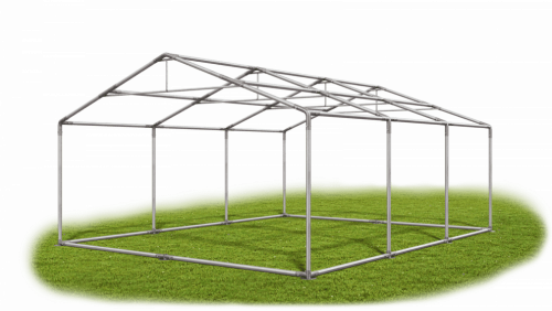 Skladový stan 4x6x2m strecha PVC 560g/m2 boky PVC 500g/m2 konštrukcie LETO PLUS