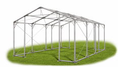 Skladový stan 5x7x3m strecha PVC 580g/m2 boky PVC 500g/m2 konštrukcia POLÁRNA