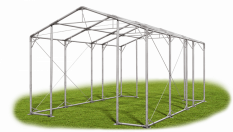 Skladový stan 5x7x3,5m strecha PVC 580g/m2 boky PVC 500g/m2 konštrukcia POLÁRNA