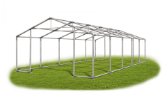 Párty stan 5x10x2m střecha PVC 560g/m2 boky PVC 500g/m2 konstrukce ZIMA