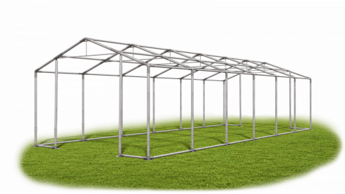 Skladový stan 4x12x3m strecha PVC 620g/m2 boky PVC 620g/m2 konštrukcia ZIMA