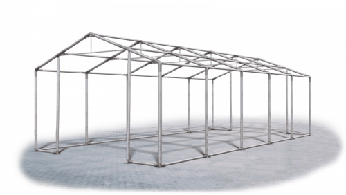 Skladový stan 4x10x2,5m strecha PVC 620g/m2 boky PVC 620g/m2 konštrukcia ZIMA