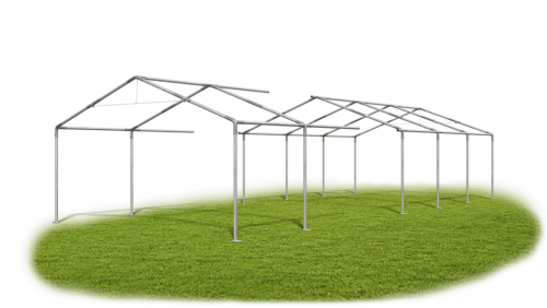 Skladový stan 4x17x2m strecha PVC 580g/m2 boky PVC 500g/m2 konštrukcie LETO