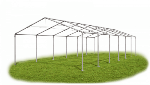 Skladový stan 5x12x2m střecha PVC 560g/m2 boky PVC 500g/m2 konstrukce LÉTO