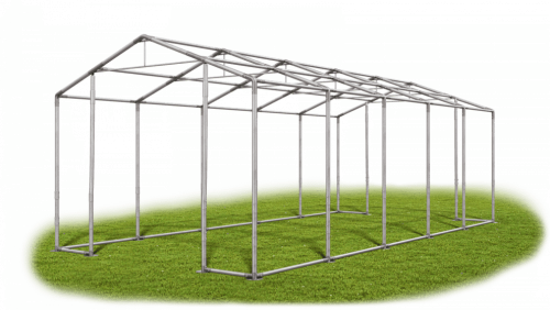 Skladový stan 4x10x3,5m střecha PVC 620g/m2 boky PVC 620g/m2 konstrukce ZIMA