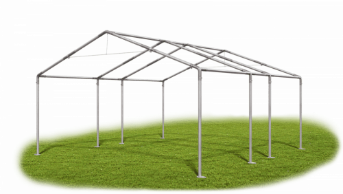 Skladový stan 4x5x2m strecha PVC 580g/m2 boky PVC 500g/m2 konštrukcie LETO-PIE