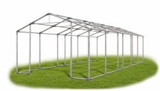 Skladový stan 5x11x3m střecha PVC 580g/m2 boky PVC 500g/m2 konstrukce ZIMA