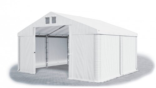 Skladový stan 3x4x2m střecha PVC 560g/m2 boky PVC 500g/m2 konstrukce LÉTO