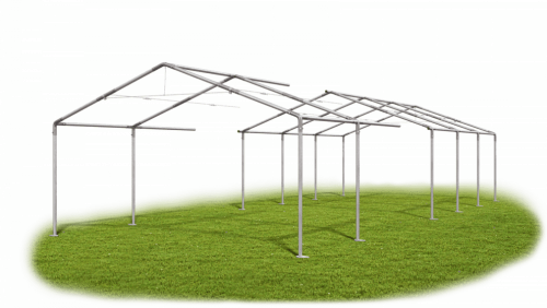 Párty stan 5x18x2m střecha PVC 560g/m2 boky PVC 500g/m2 konstrukce LÉTO