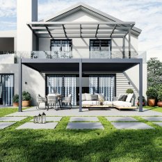 Bioklimatická pergola INTRO DUO 6x4 m k stene