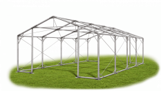 Skladový stan 5x8x2m strecha PVC 620g/m2 boky PVC 620g/m2 konštrukcia POLÁRNA
