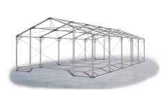 Skladový stan 5x10x2m strecha PVC 620g/m2 boky PVC 620g/m2 konštrukcia POLÁRNA