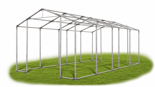 Skladový stan 4x9x4m střecha PVC 580g/m2 boky PVC 500g/m2 konstrukce ZIMA