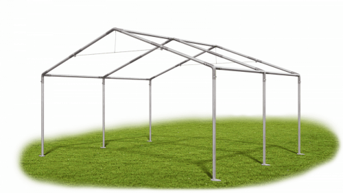 Skladový stan 4x4x2m střecha PVC 560g/m2 boky PVC 500g/m2 konstrukce LÉTO