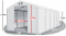 Skladový stan 8x10x3,5m střecha PVC 620g/m2 boky PVC 620g/m2 konstrukce POLÁRNÍ