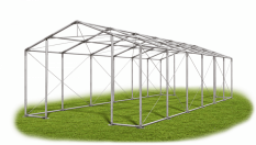 Skladový stan 8x12x2,5m střecha PVC 560g/m2 boky PVC 500g/m2 konstrukce ZIMA PLUS