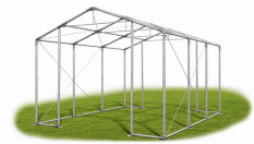 Skladový stan 5x6x3,5m strecha PVC 560g/m2 boky PVC 500g/m2 konštrukcie ZIMA PLUS