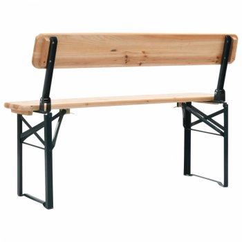 Skládací pivní set stůl se 2 lavicemi 118 cm jedle Skládací pivní set stůl se 2 lavicemi 118 cm jedle