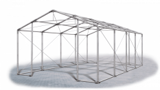 Skladový stan 6x8x2,5m střecha PVC 560g/m2 boky PVC 500g/m2 konstrukce ZIMA PLUS