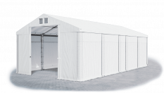 Skladový stan 4x9x3m střecha PVC 580g/m2 boky PVC 500g/m2 konstrukce ZIMA