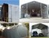 Skladová hala XXL 6x12x4 m šedá