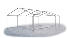 Skladový stan 3x8x2m střecha PVC 560g/m2 boky PVC 500g/m2 konstrukce LÉTO