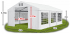 Párty stan 4x6x2m střecha PVC 560g/m2 boky PVC 500g/m2 konstrukce ZIMA