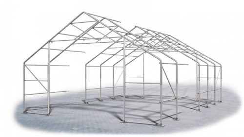 Skladová hala 10x24x3m střecha boky PVC 720 g/m2 konstrukce ARKTICKÁ Skladová hala 10x24x3m střecha boky PVC 720 g/m2 konstrukce ARKTICKÁ