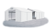 Skladový stan 3x22x2m střecha PVC 560g/m2 boky PVC 500g/m2 konstrukce LÉTO