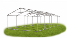 Skladový stan 5x11x2m střecha PVC 580g/m2 boky PVC 500g/m2 konstrukce LÉTO PLUS