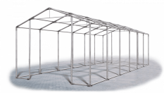 Skladový stan 8x12x3,5m střecha PVC 560g/m2 boky PVC 500g/m2 konstrukce ZIMA