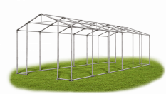 Skladový stan 4x12x3,5m strecha PVC 560g/m2 boky PVC 500g/m2 konštrukcia ZIMA